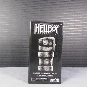 BNIB Hellboy Right Hand of Doom Ceramic Bank